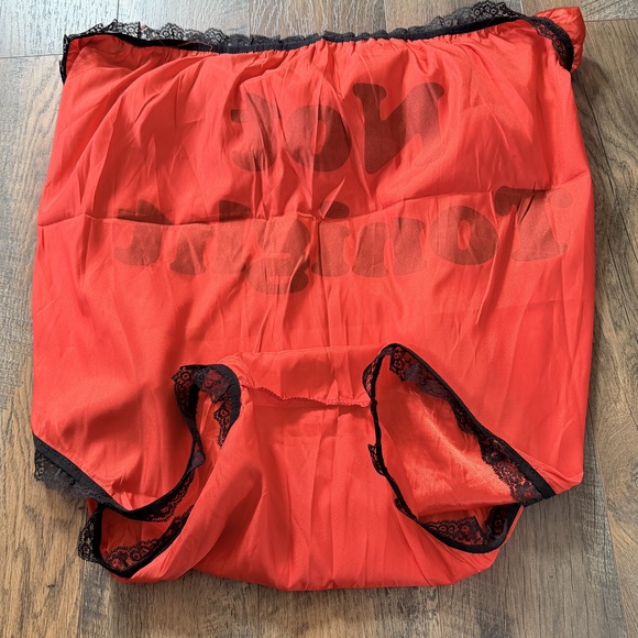 not tonight Joke Gag Gift granny Undies Big Undies Funny Pranks red - Picture 5 of 7